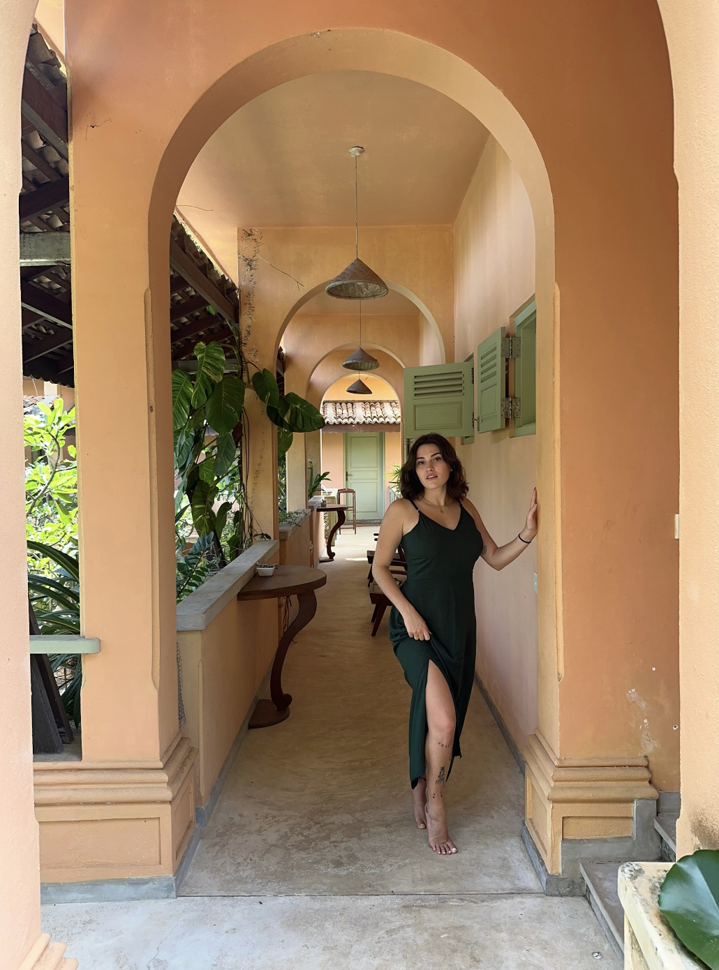 Casa Maria Arched Hallway